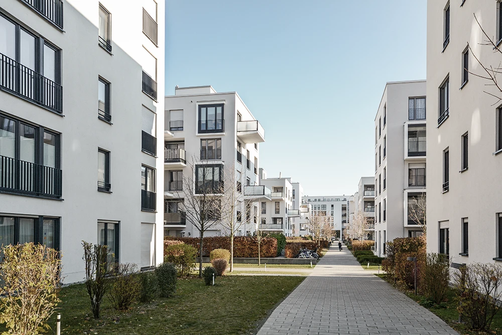 scharfe Ansicht mit Fernbrille mit Rodenstockgläsern